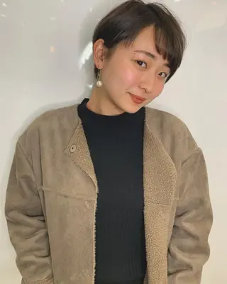 ショート AMI ウルフパーマ/メンズのヘアスタイル