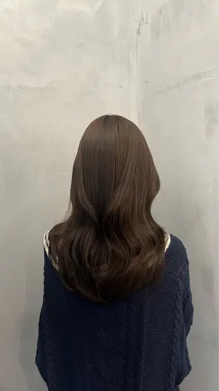 ロング カラー ヘアアレンジ 아이리（アイリ）‪ 透明感カラーのヘアスタイル