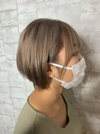 ショート カラー 船津武俊 フナツタケトシのヘアスタイル