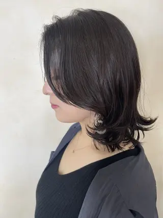 ミディアム 鳥取のなんでも美容師 松井たかゆきのヘアスタイル