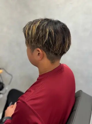 ショート メンズ 野並 令弥のヘアスタイル
