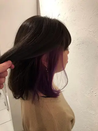 ミディアム カラー ⚡️メンズ/波巻き/ 片岡篤宣/水戸⚡️のヘアスタイル