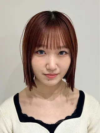 ショート しおり/パーマ/ newi町田のヘアスタイル