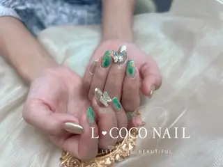 ネイル L·COCO   Nail所属・L♡ COCO  nailのネイルデザイン