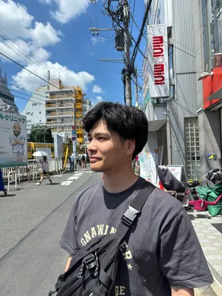 メンズ 福田 一士のヘアスタイル