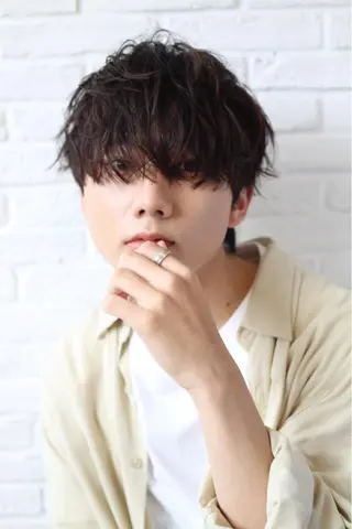 ショート カラー パーマ メンズ 🌞メンズパーマ ONOE💈のヘアスタイル