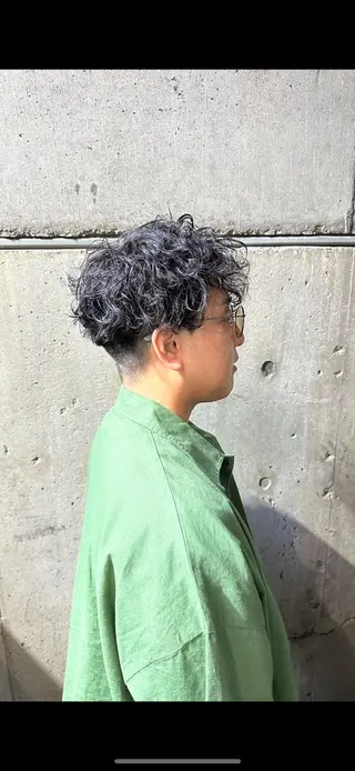 パーマ メンズ 五十嵐 圭音のヘアスタイル