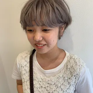 カラー MARU レイヤー/パーマのヘアスタイル