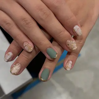 ネイル YURIN 𓈒ㅤׂ 𝜗𝜚のネイルデザイン