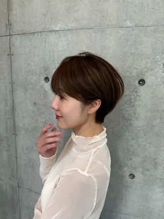 ショート 大人美人ショート 杉浦主馬のヘアスタイル