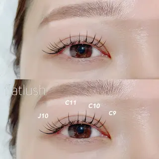 マツエク・マツパ Quni ☁️のマツエク・マツパデザイン