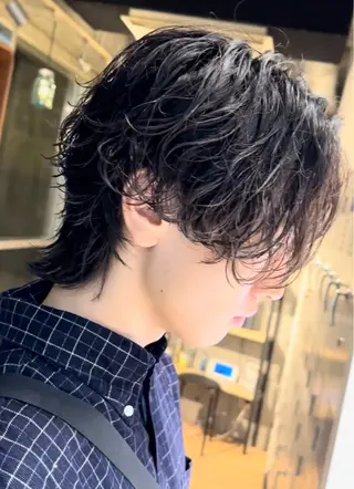 メンズ fifth天神メンズ カラーパーマ　/りずのヘアスタイル