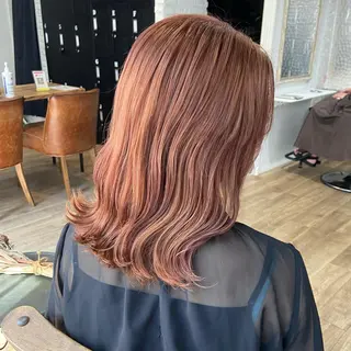 セミロング カラー 田中 優衣のヘアスタイル