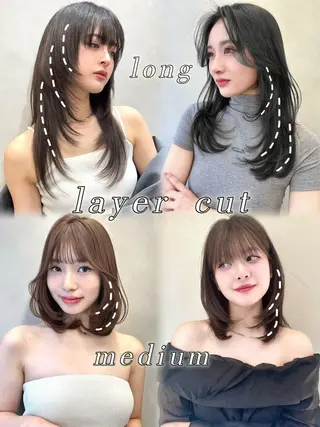 ロング 大宮🤍髪質改善 韓国ヘア🪽なるのヘアスタイル