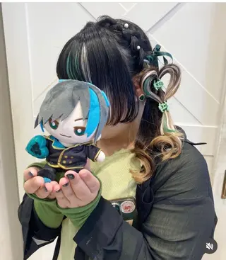 白髪ぼかしハイライト 着付けヘアアレンジのその他イメージ