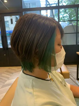 ショート カラー est hair Ameri 松戸西口店所属・est  店長 ✂︎高橋✂︎のヘアスタイル