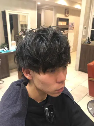 パーマ メンズ 💈大人の渋髪💈 店長　大橋侑弥のヘアスタイル