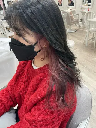 ロング カラー HARUKA韓国ヘア /Luana梅田のヘアスタイル