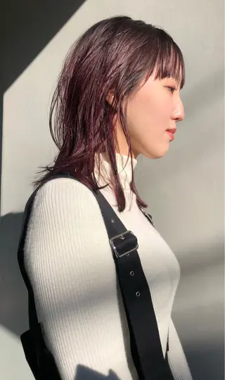 セミロング カラー PALAN K-Beauty SHINJUKU所属・“ミニモ最高評価獲得 “代表"Kohei"のヘアスタイル