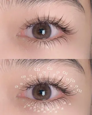 マツエク・マツパ 🌹ブリランテ🌹 大人気店のマツエク・マツパデザイン