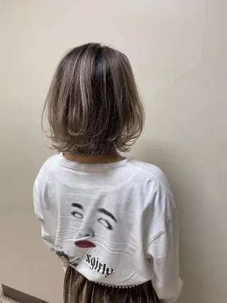 ショート カラー hair &eye LAWE.店長のヘアスタイル