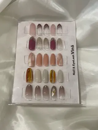 ネイル Nail&EyeLash Vina ゆめタウン廿日市店所属・屋野丸 飛雪のネイルデザイン