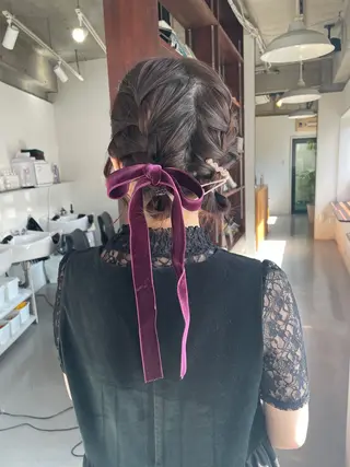 ショート ヘアアレンジ silo所属・silo MOKA 顔周りカット🦦のヘアスタイル