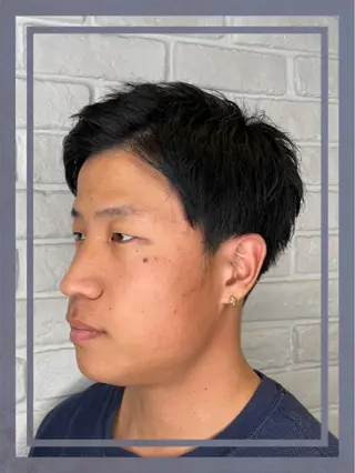 ショート 💫メンズ専門 大木肖愉夢💫のヘアスタイル