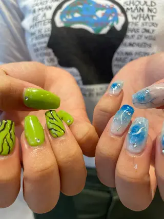 ネイル hair&nail ☯️アイリ☯️のネイルデザイン