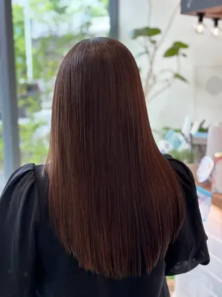 ロング カラー レイヤーカット✨ 艶髪藤野のヘアスタイル