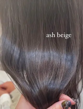 ミディアム 艶髪とアイラッシュ ❤️関根悠のヘアスタイル