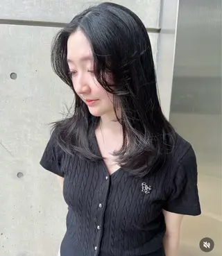 ミディアム 名古屋美容室 Sopiリナのヘアスタイル