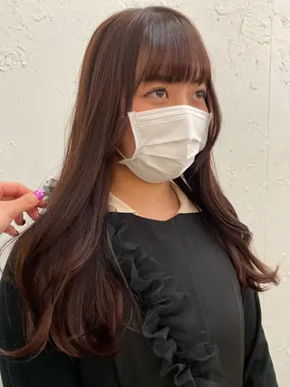 ロング ROMMY所属・似合わせヘア 💇🏻‍♀/マリアのヘアスタイル