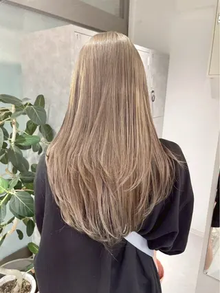 ロング カラー 🎀 韓国ヘア 🎀 sara/艶カラーのヘアスタイル