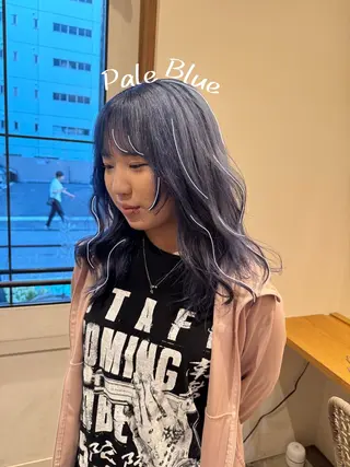 セミロング カラー ENIF　大島 芽生のヘアスタイル