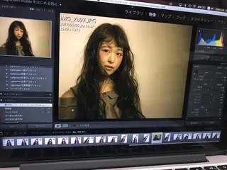 ロング 森 海のヘアスタイル