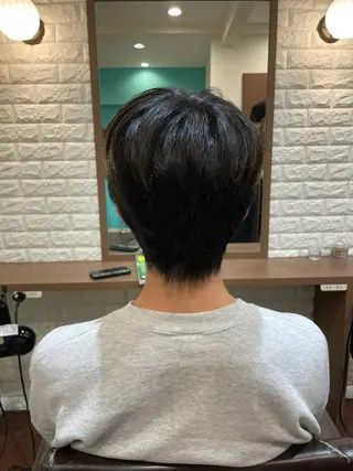 ショート メンズ HairAtelier  naitre所属・HARA 🧁のヘアスタイル