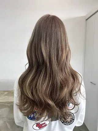 ロング カラー Nought etre 西金沢のヘアスタイル
