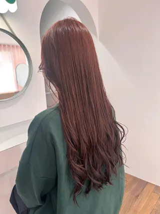 ロング 武村美咲/ 暖色/艶カラーのヘアスタイル