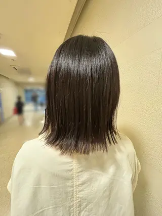 ミディアム 藤森 大のヘアスタイル