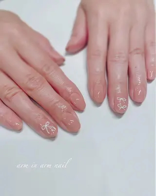 ネイル arm in arm ︎✿Yamamotoのマツエク・マツパデザイン