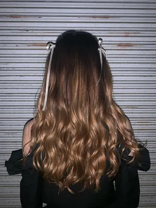 ロング ヘアアレンジ kith.hair&make所属・🌷無料ボブ カットモデル🌷雅のヘアスタイル