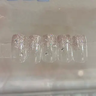 ネイル 🎀チーク/ちゅるん 🫧chisa🎀のネイルデザイン