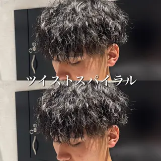ショート パーマ メンズ メンズ特化美容師 東條 夏翔のヘアスタイル