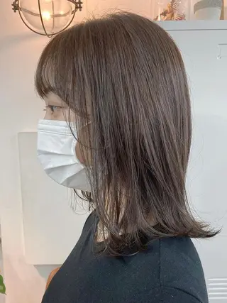 ミディアム 🌼たけや みのり🌿のヘアスタイル