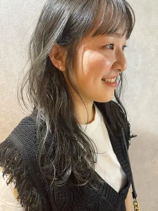 セミロング カラー モテ髪支持率NO.1 KENJIROのヘアスタイル