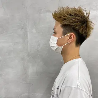 ショート カラー メンズ 田畑 智規のヘアスタイル