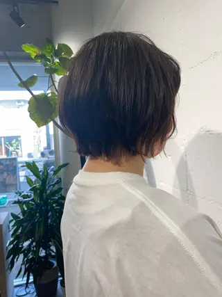 ショート ショート・ウルフ✂︎ 安住有咲子のヘアスタイル