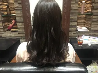 ロング カラー 【ヌーベルバレ】 ゆきみのヘアスタイル