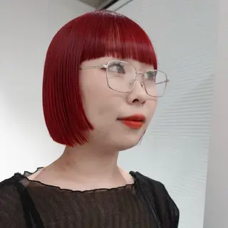 ショート カラー ヘアアレンジ 🌐サトウ リョウ🌐のヘアスタイル